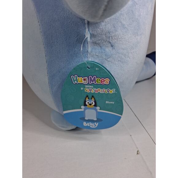 Bluey Hug Mees Squishmallows Plush 14” Kellytoy Soft Stuffed Toy NWT Kids Gift - Picture 3 of 5